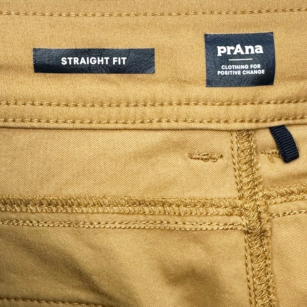 PRANA Nylon Straight Fit‎ Outdoor Hiking Pants • 14 short • camel, gorpcore - Picture 6 of 9